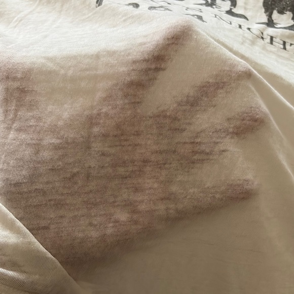 Gently Loved Sheer The Beatles Graphic T-Shirt No Longer Sold in Stores - Picture 4 of 7